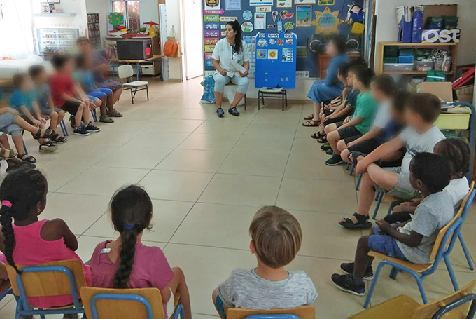 סדנת בריאות והיגיינה לילדים התקיימה במרפאת כללית גבעת המורה בעפולה